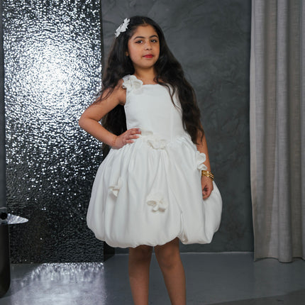 White Blossom Dress